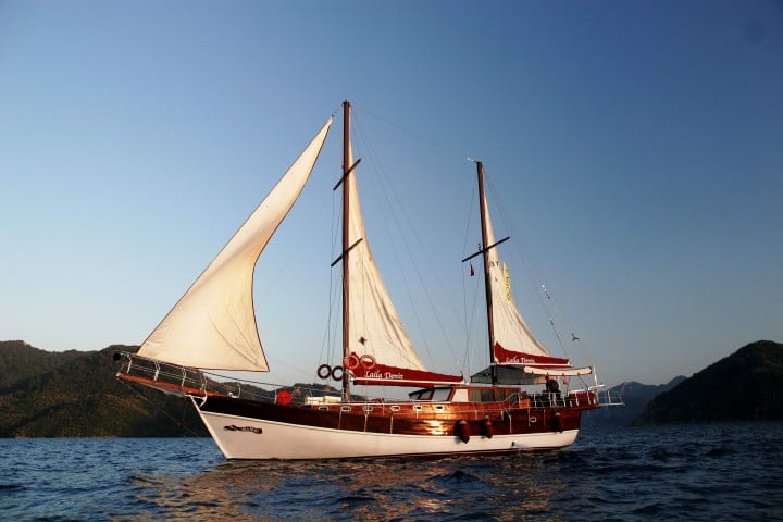 Laila Deniz Yacht Charter Marmaris Turkey - 4 Cabins with Air Condition