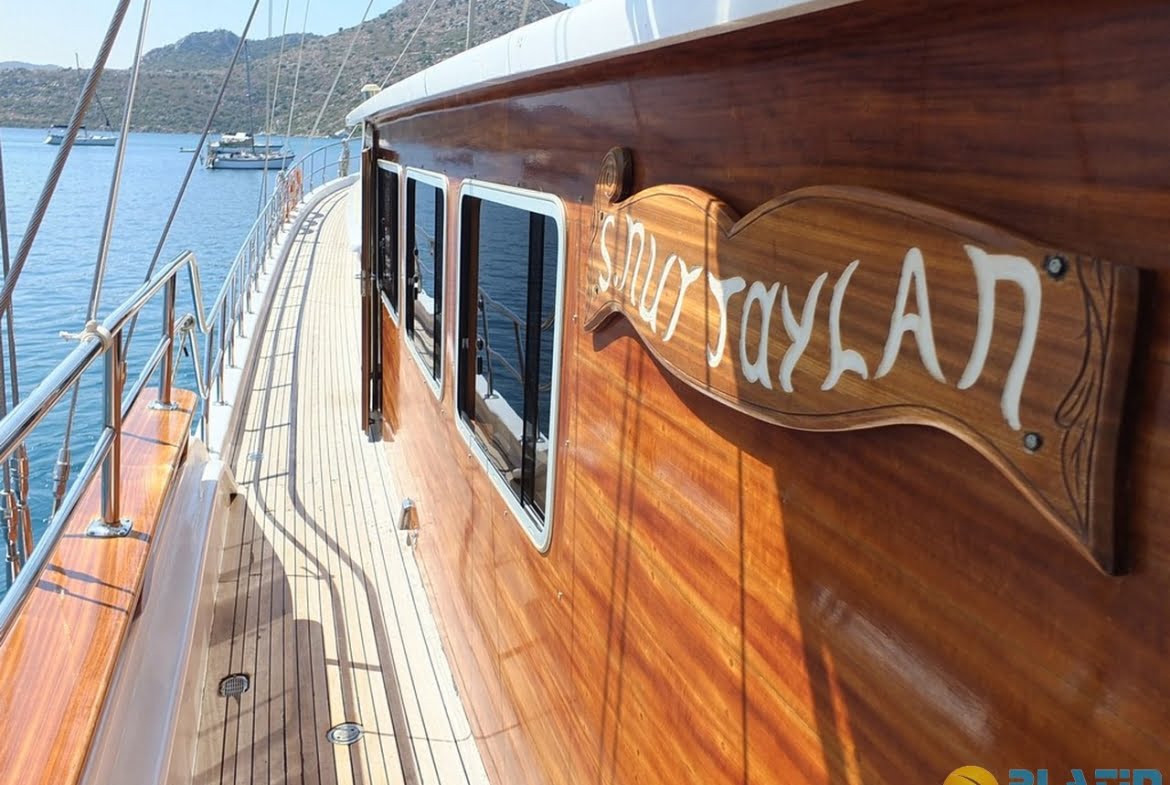 S Nur Taylan Yacht Gulet 34 Meter 8 Cabin AC -Yacht Charter Turkey