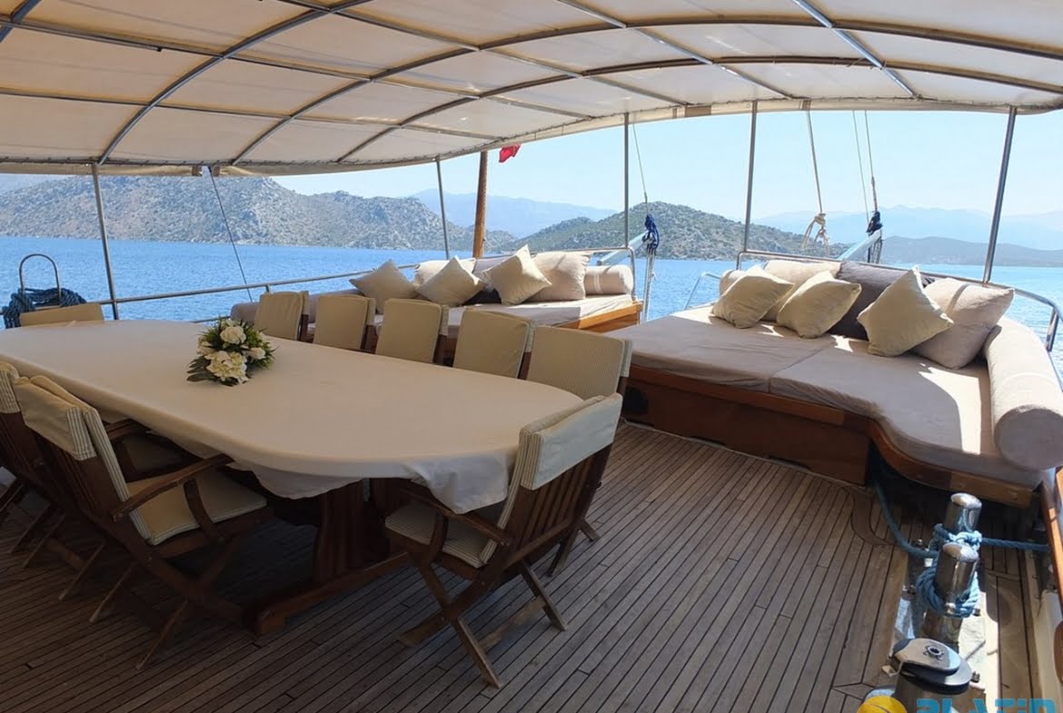 S Nur Taylan Yacht Gulet 34 Meter 8 Cabin AC -Yacht Charter Turkey