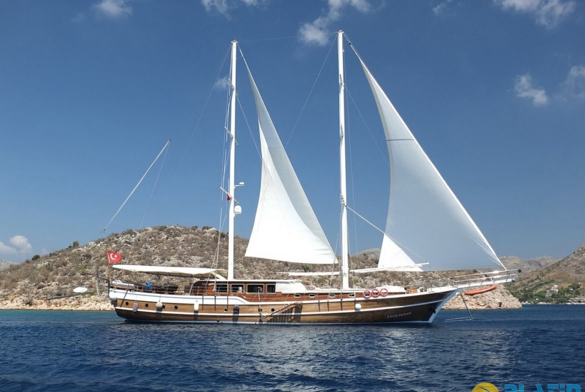 S Nur Taylan Yacht Gulet 34 Meter 8 Cabin AC -Yacht Charter Turkey