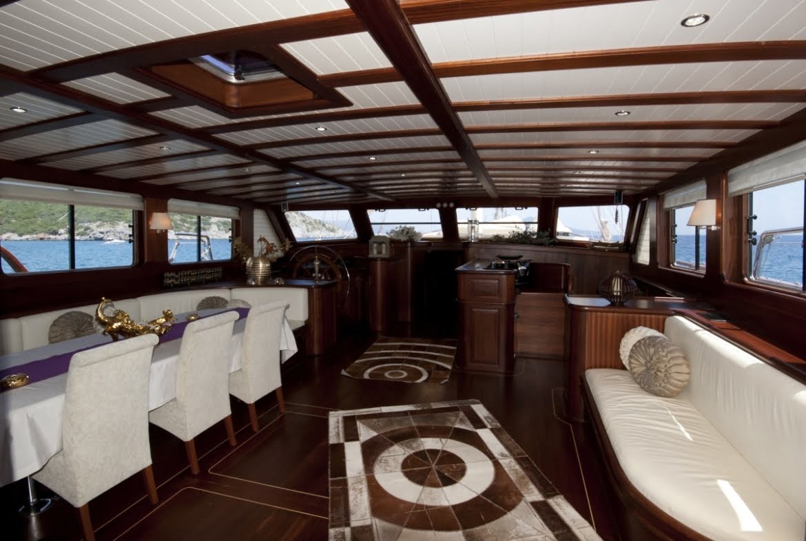 Arif Kaptan A Gulet Luxury Bodrum Yacht Charter 6 Cabins Air Condition