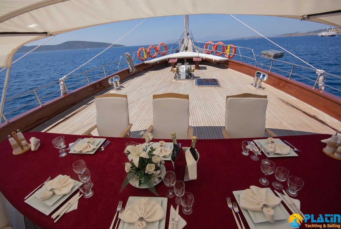 Berrak Su Gulet Yach Charter in Bodrum Marmaris Turkey Greece Island