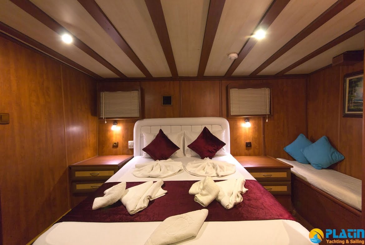 Berrak Su Gulet Yach Charter in Bodrum Marmaris Turkey Greece Island