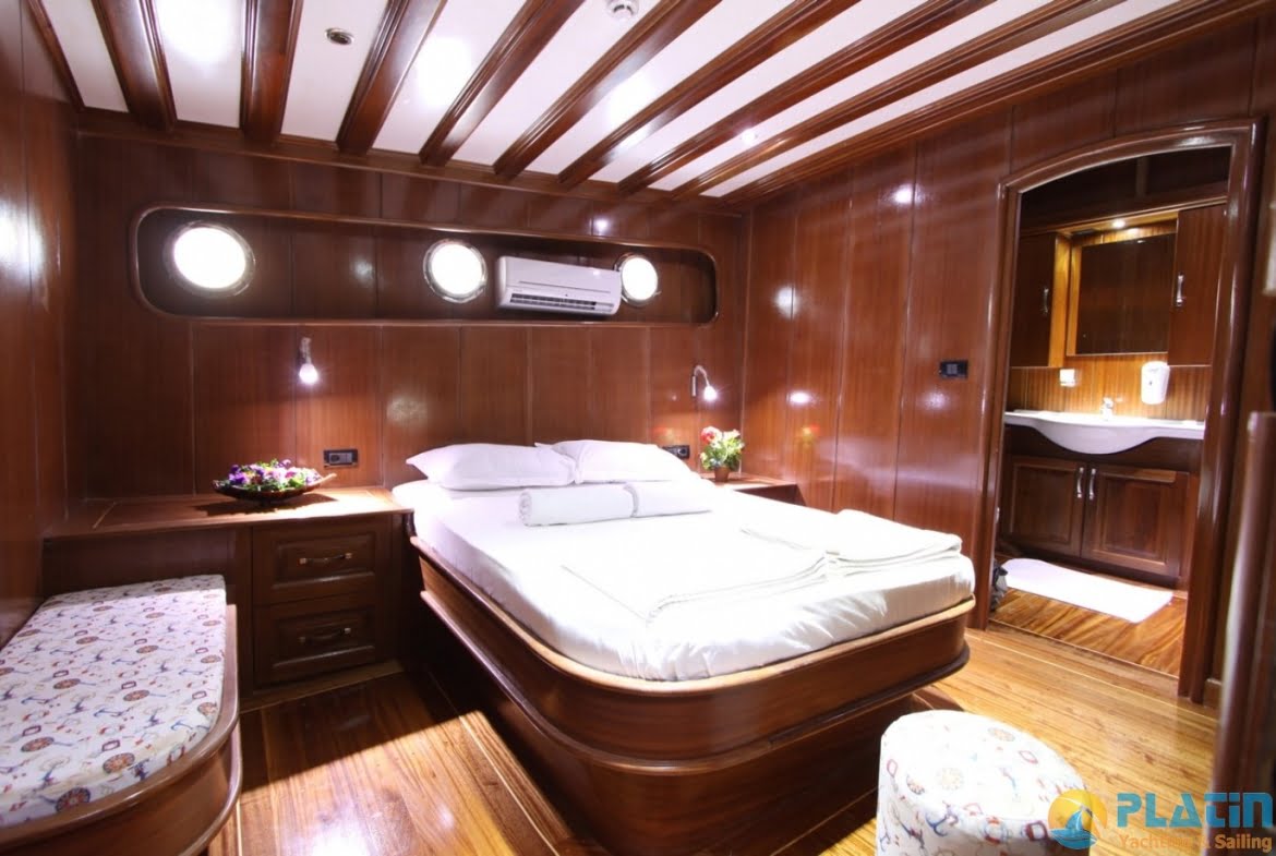 semercioglu gulet yacht 40 meters 10 cabins 20 passanger gulet Fethiye Marmaris bodrum Turkey