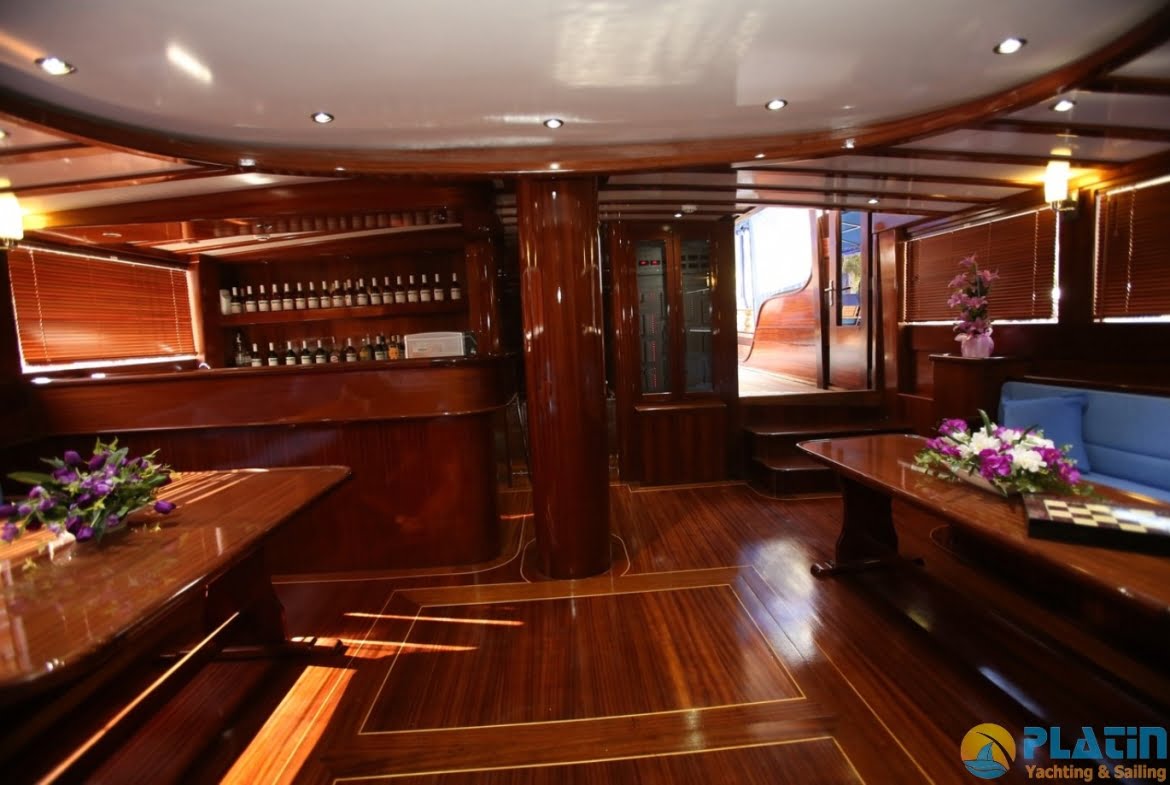 semercioglu gulet yacht 40 meters 10 cabins 20 passanger gulet Fethiye Marmaris bodrum Turkey